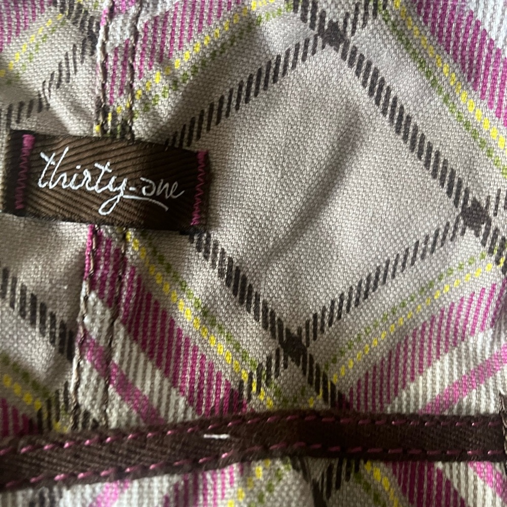 Thirty one  Pink and Brown Women's Bag - Picture 4 of 4